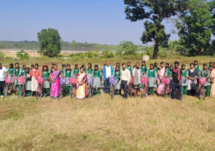 Inauguration of Stitching Centre at Hazaribagh