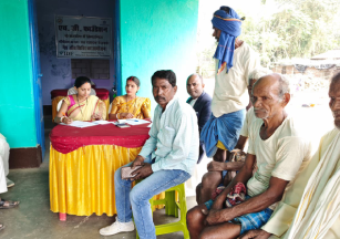 Meeting with farmers in Tirupati, Andhra Pradesh