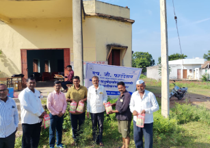 Meeting with farmers in Tirupati, Andhra Pradesh